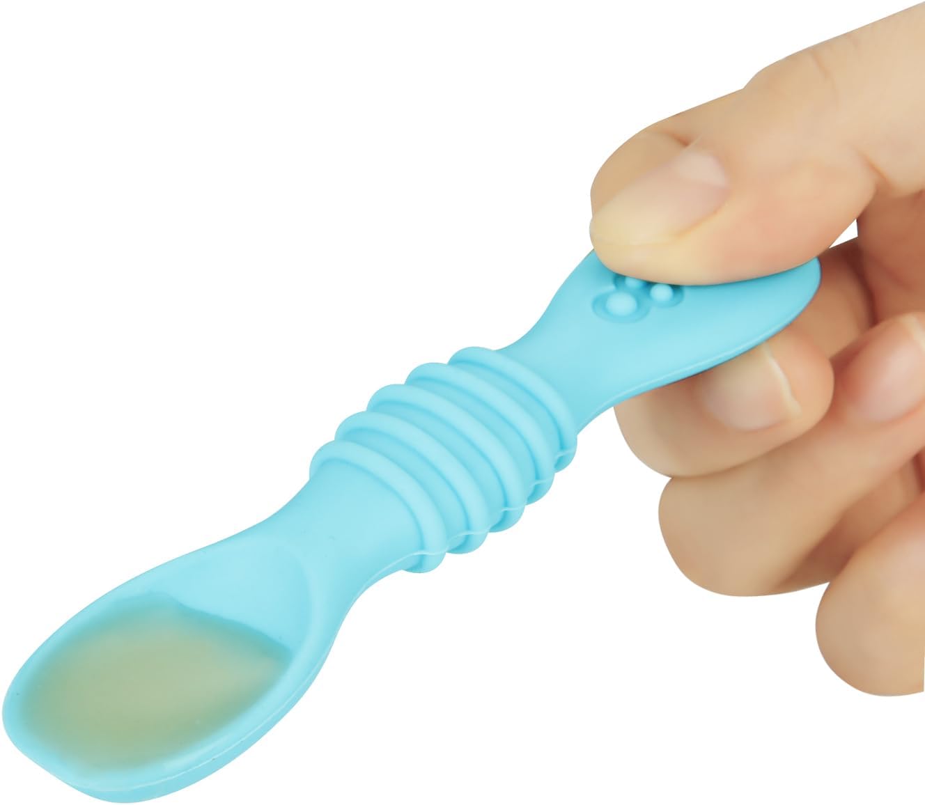 Thumbnail 3 de PandaEar 6-Pack Baby Spoons for Self-Feeding – 2-in-1 Silicone Teether & First Stage Utensils