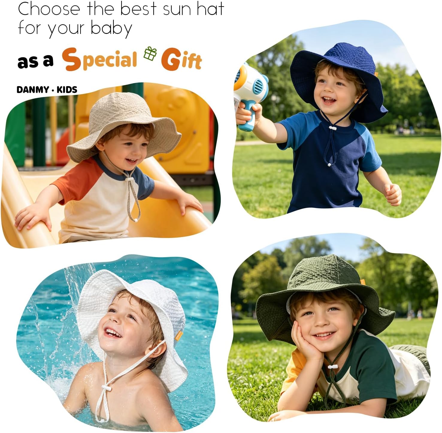 Thumbnail 6 de Baby Sun Hat with Adjustable Fit