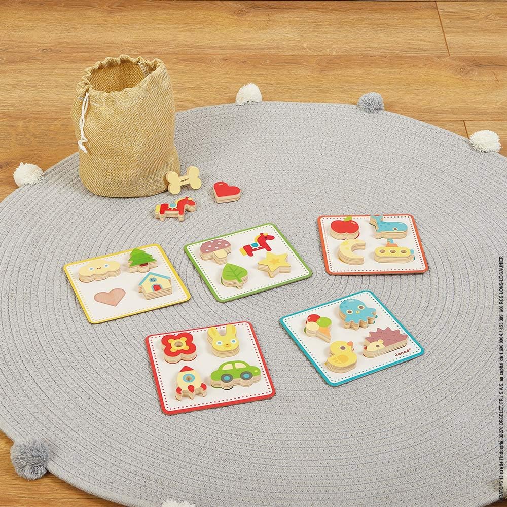 Detalle 2 de Janod Memory-Tastspiel ab 3 Jahren