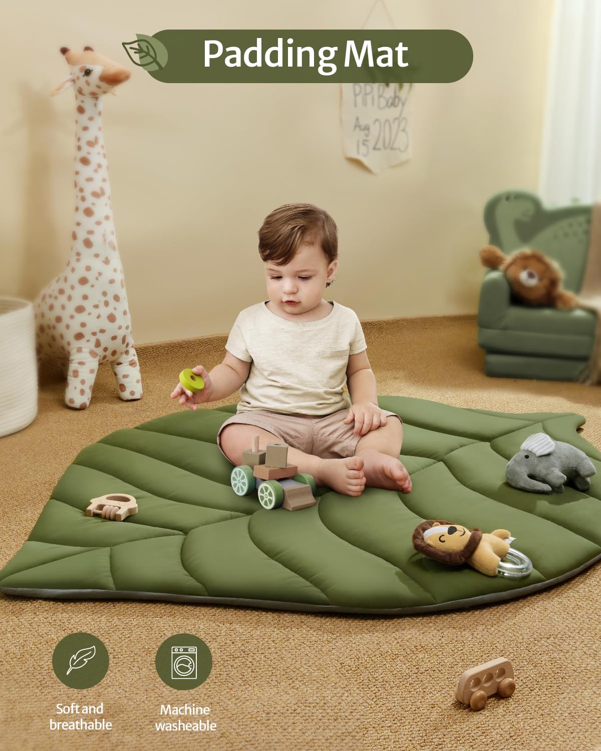 Detalle 2 de Blissful Diary Baby Play Gym 53x37 in
