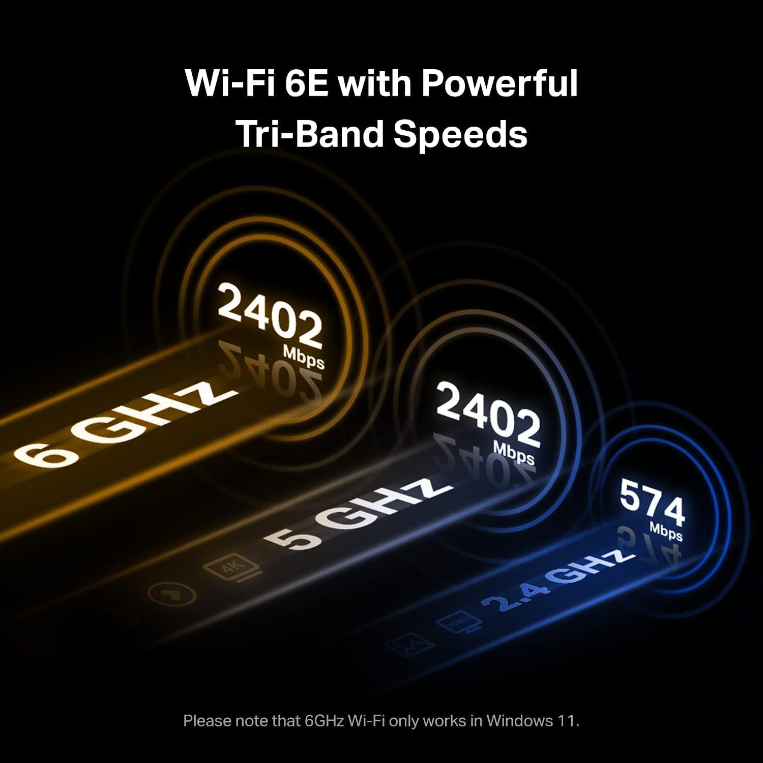 Thumbnail 3 de TP-Link Archer TXE72E AXE5400 Wi‑Fi 6E PCIe Card