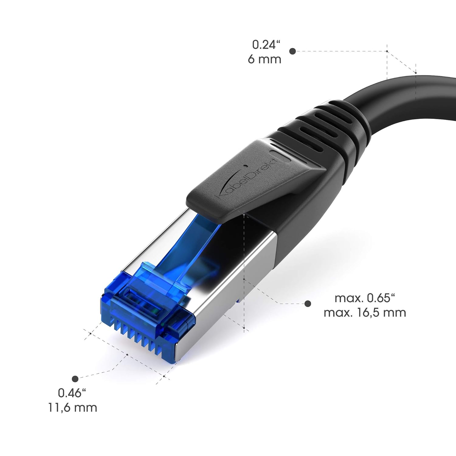 Thumbnail 4 de KabelDirekt Cable Ethernet Cat 7 10Gbit/s 1 m