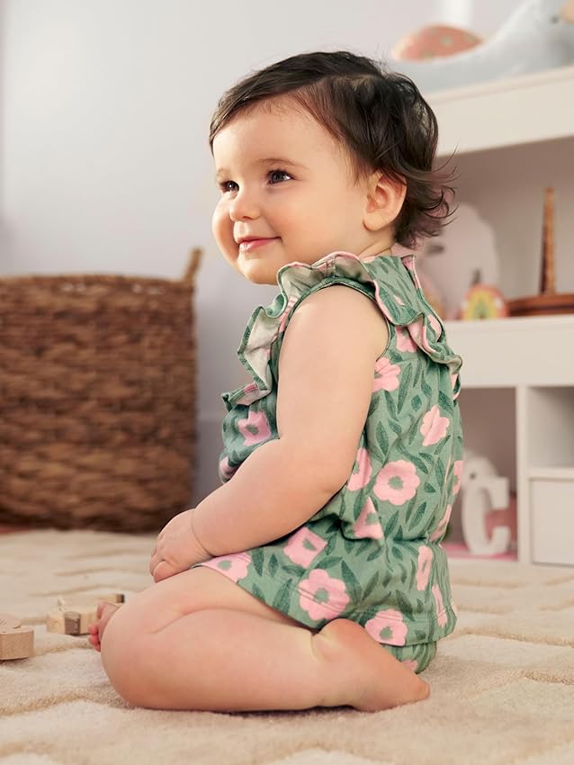 Thumbnail 4 de Simple Joys by Carter's 3-Pack Romper, Sunsuit and Dress 0 meses Bebé niñas