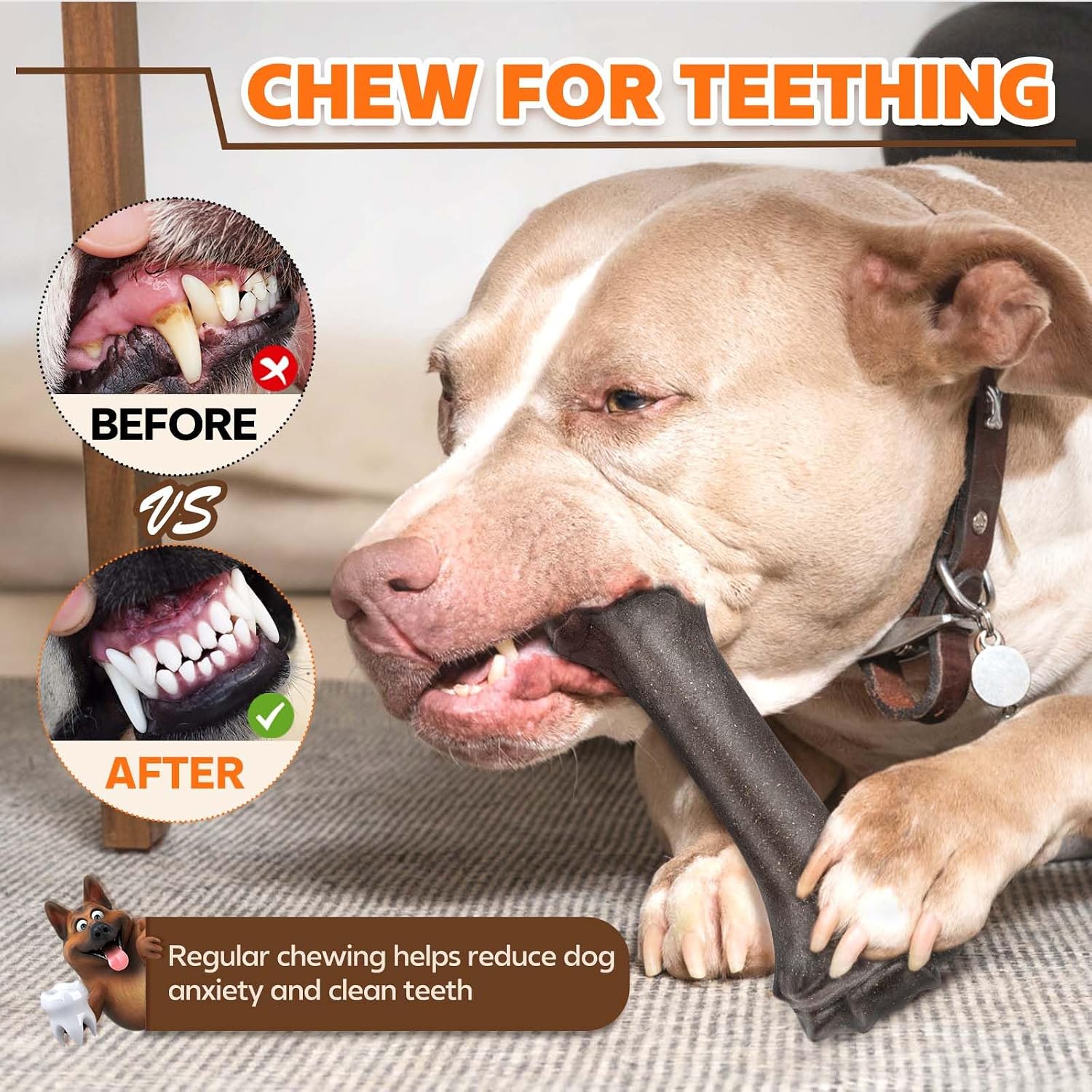 Detalle 2 de Dog Chew Toy for Aggressive Chewers, Nylon