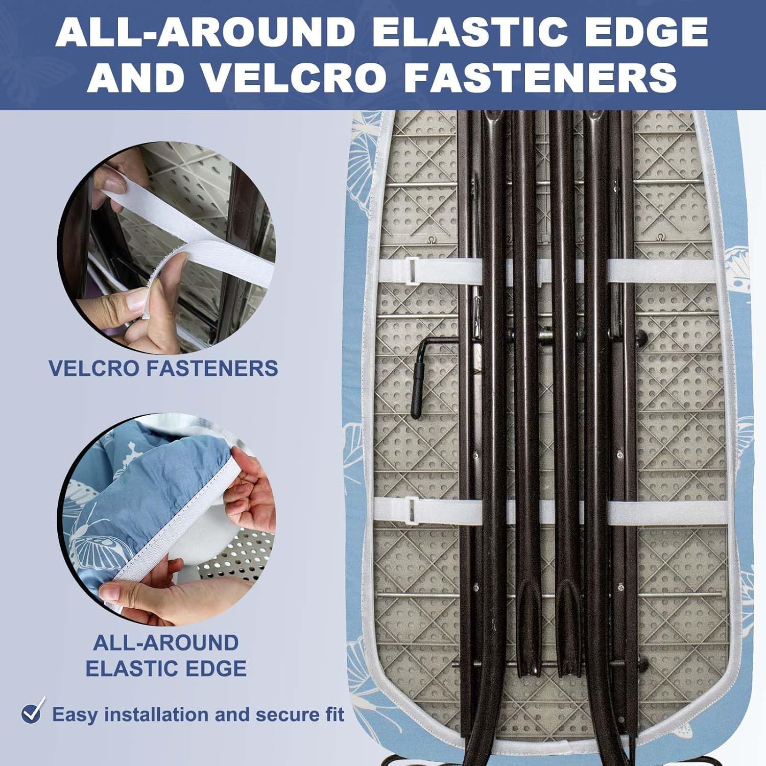 Thumbnail 3 de Frilodge Ironing Board Cover 125 x 45 cm