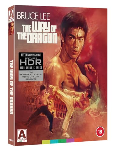 Detalle 1 de Arrow Video The Way of the Dragon Limited Edition 4K UHD Blu-ray