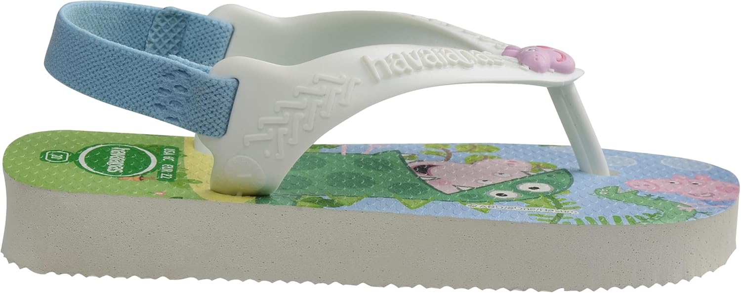 Thumbnail 3 de Havaianas Baby Peppa Pig Unisex Kinder FlipFlop White 21 EU – komfortabler Allrounder für kleine Füße
