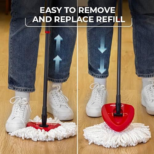 Thumbnail 6 de O-Cedar EasyWring Microfiber Spin Mop with Bucket System