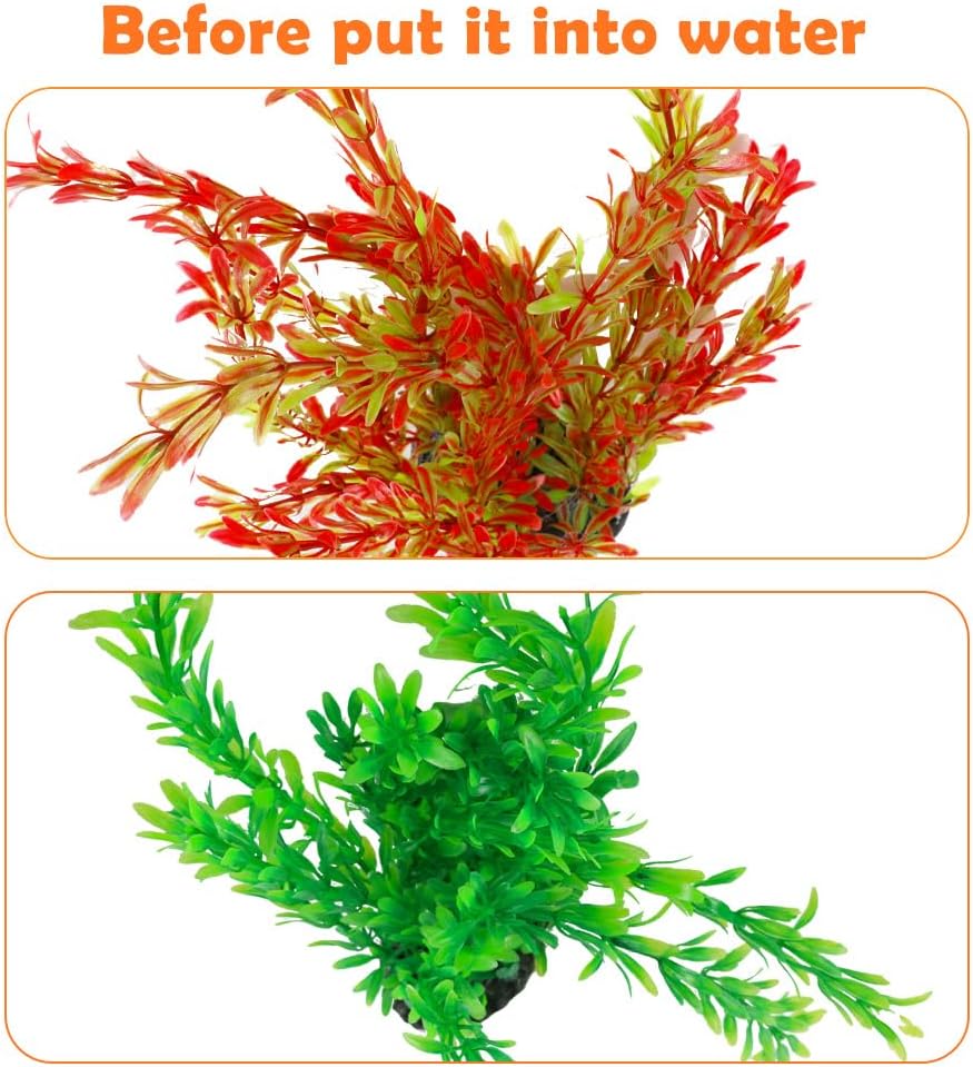 Thumbnail 2 de Künstliche Aquarium-Pflanzen 2er Set 25 cm