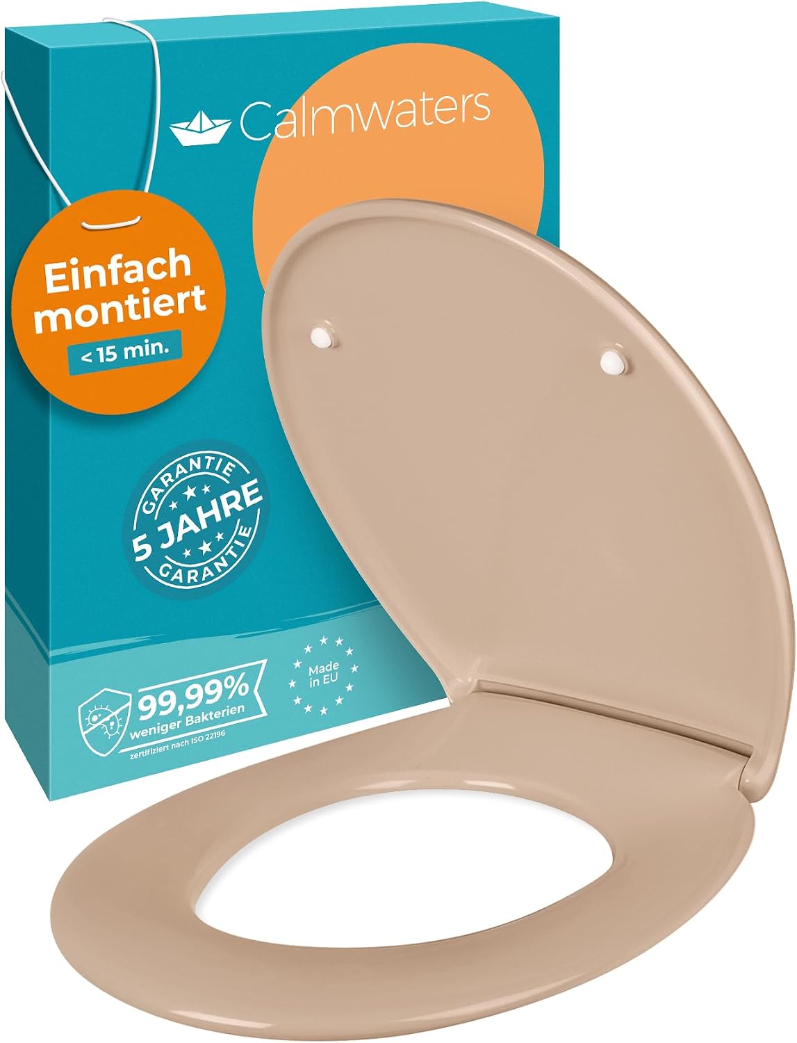 Detalle de Calmwaters WC Sitz 250 kg, Premium