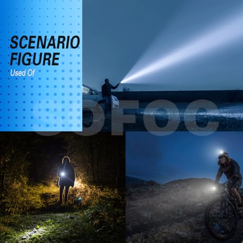 Thumbnail 7 de SOFOC P13.5s Lampada LED 3W 600LM Bianco, Ampia Tensione 6‑40V per Torcia, Bici, Campeggio