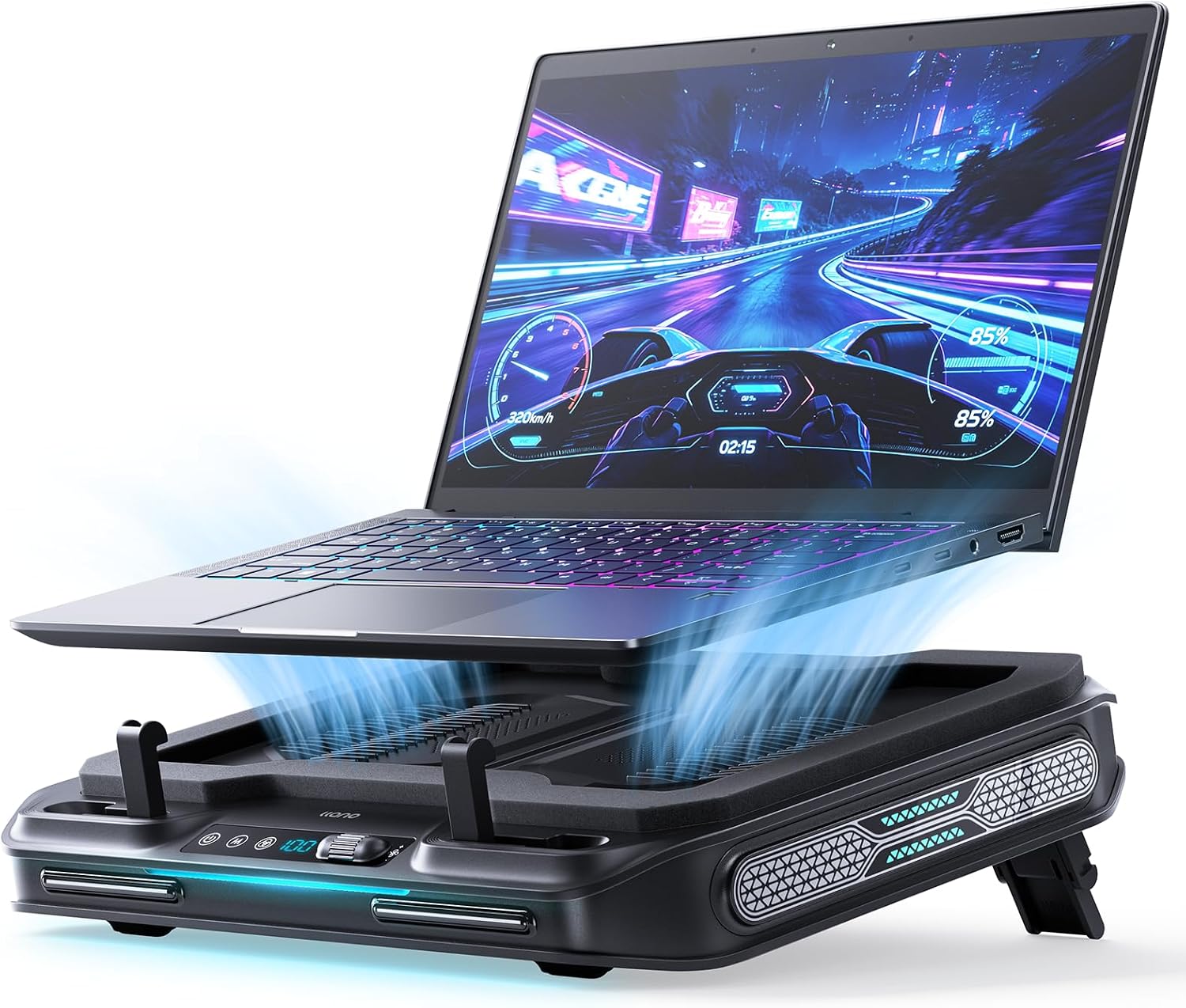 Detalle de Llano laptop cooling pad V11 Pro