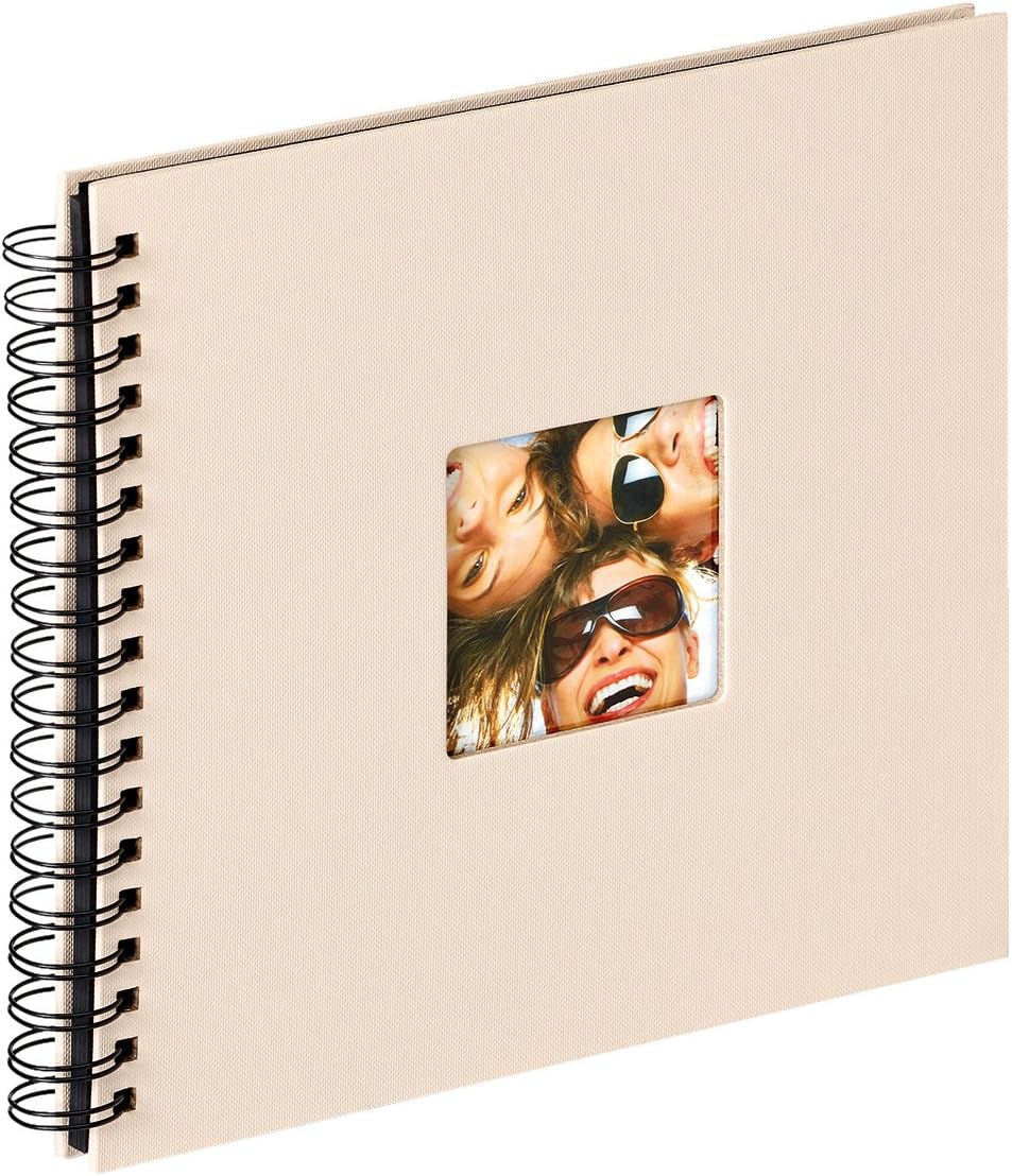 Detalle de Walther Design Album Photo Sable SA-108-C 26 x 25 cm – album à spirale avec photo carrée 6x6 cm