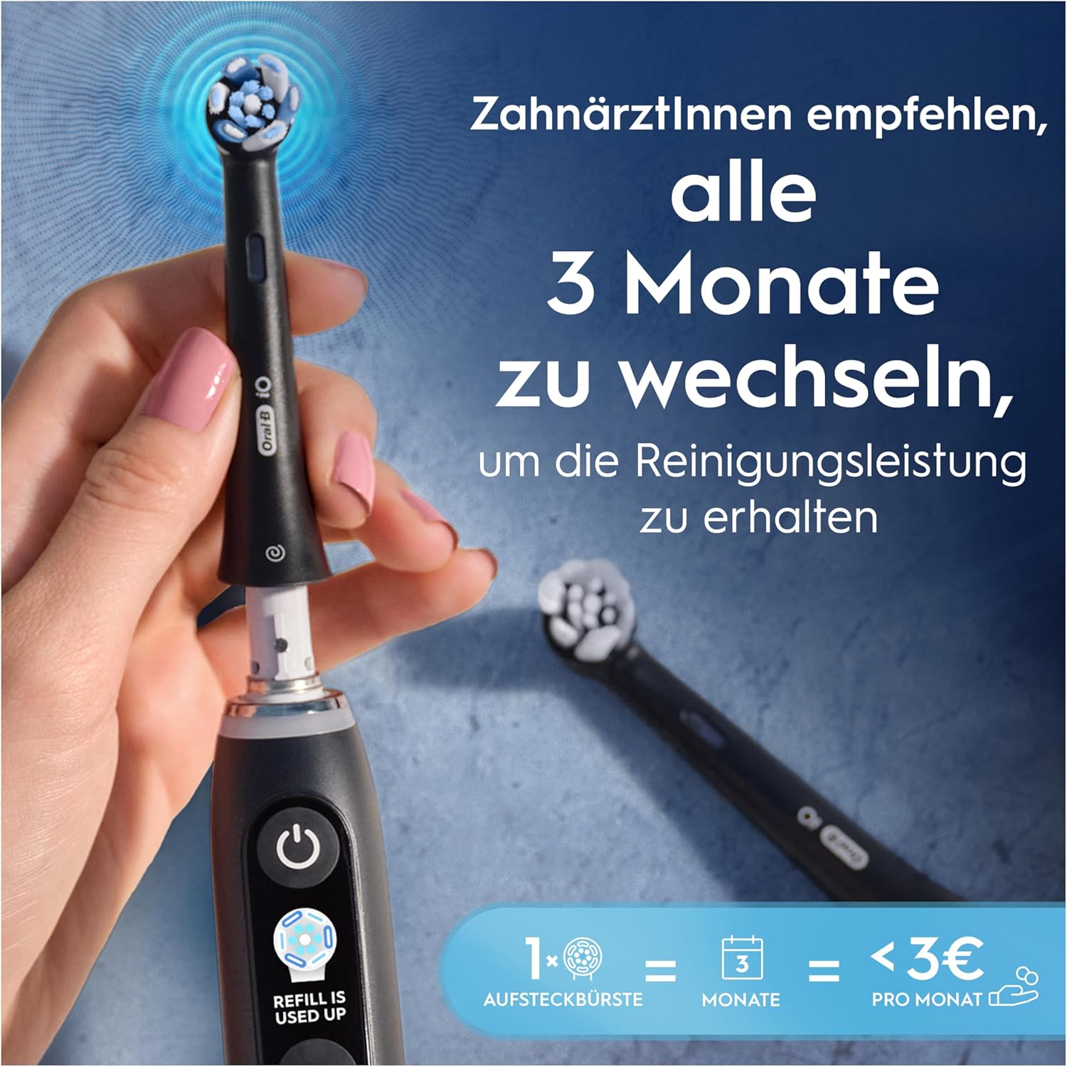 Thumbnail 3 de Oral-B iO Aufsteckbürsten Schwarz 10er