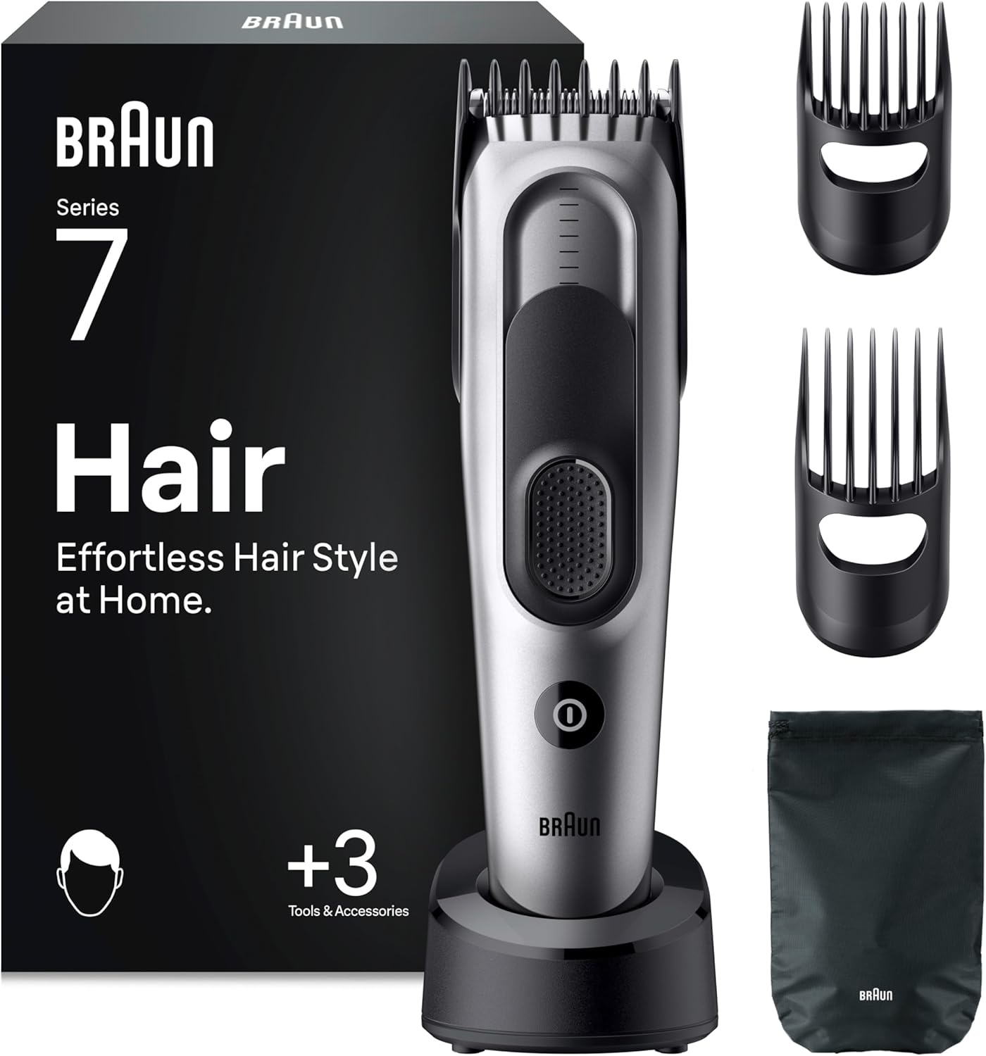 Detalle de Braun HC7590 Haarschneider Series 7 50 Min. Akku
