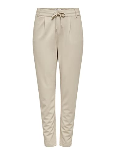 Detalle de ONLY Damen Onlpoptrash Life Easy Col Pant PNT Noos Regular Fit Hose mit Kordelzugverschluss – Lounge & Freizeit