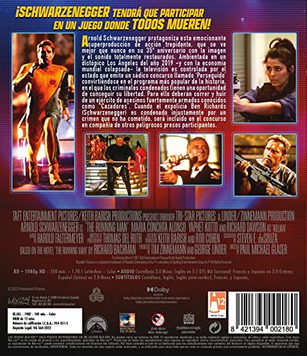 Thumbnail 1 de Perseguido (The Running Man) Blu-ray 📀