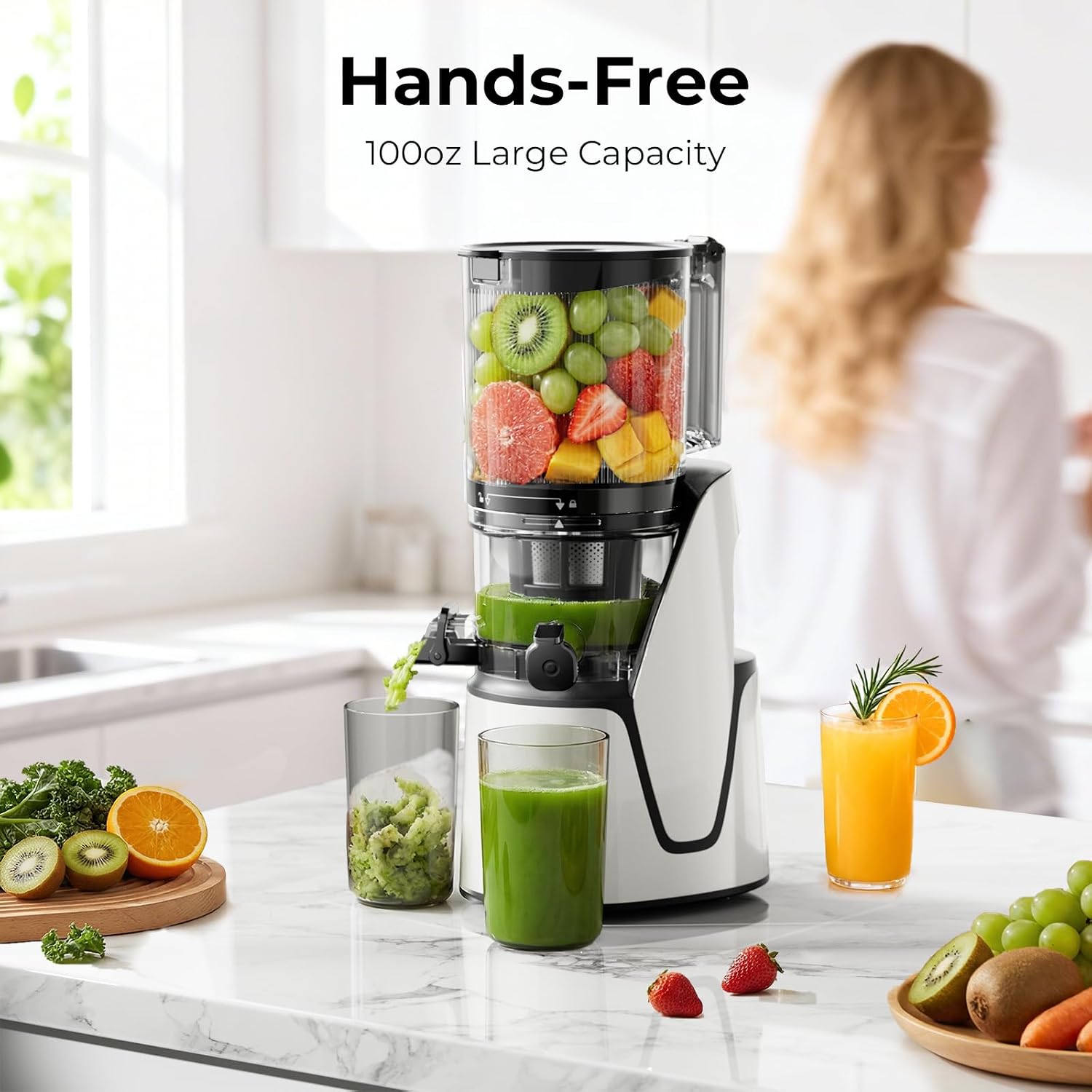 Thumbnail 4 de EanOruus 3-in-1 Juicer 6.5 Chute