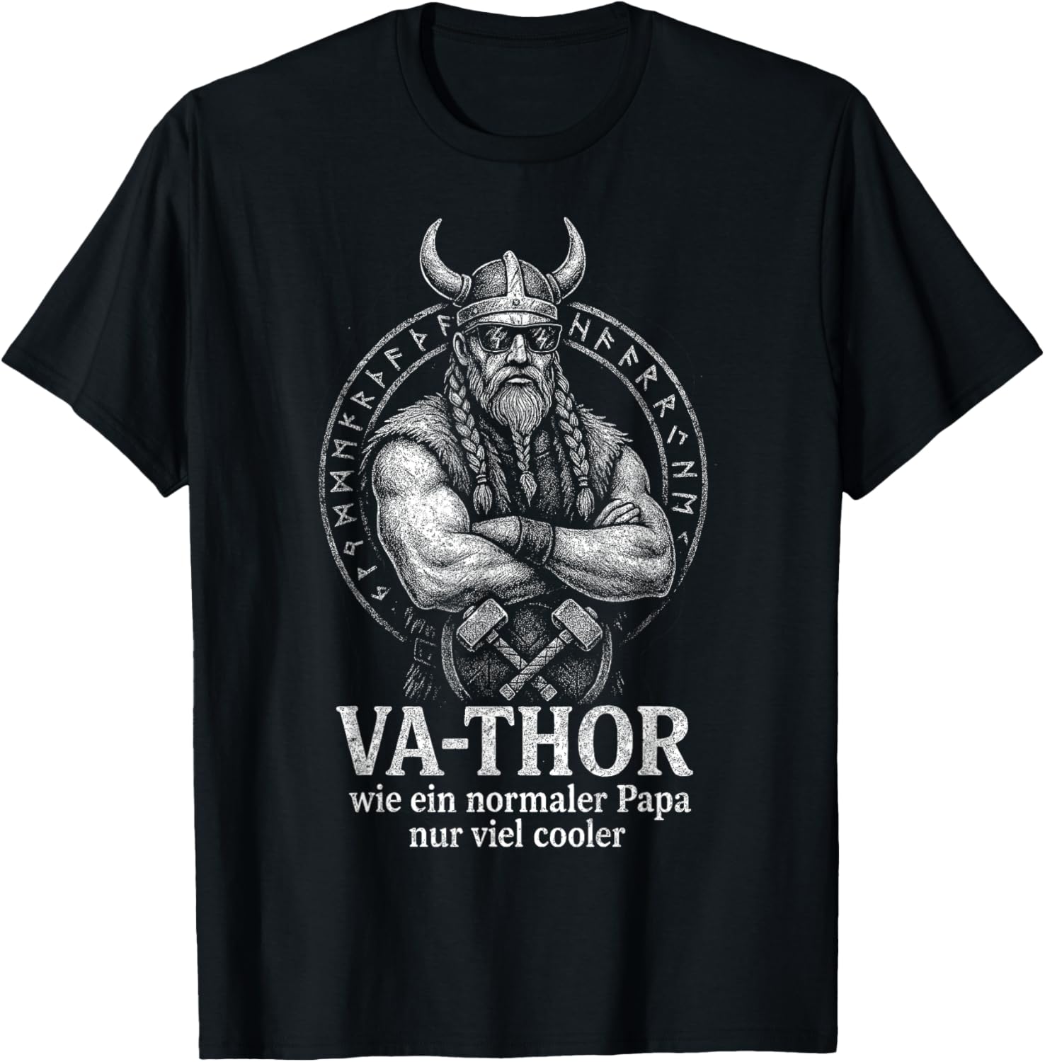 Detalle de Papa Geschenk Tshirt Vatertag Shirt – Lustiges Herren-Papa T-Shirt