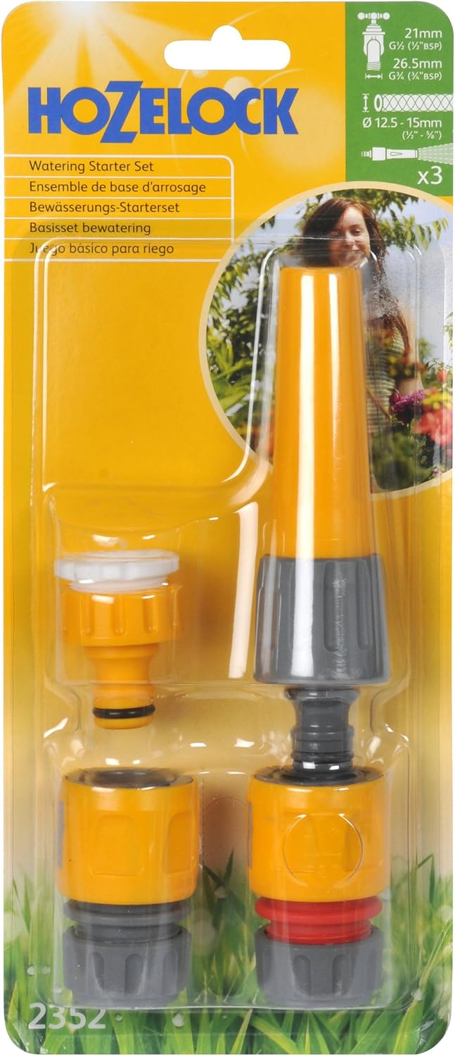 Detalle 2 de Hozelock 2352 Hose Fitting Starter Set – a practical entry kit for 12.5mm & 15mm hoses