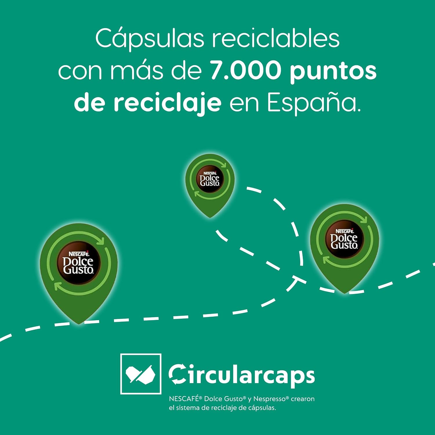 Detalle de NESCAFÉ Dolce Gusto Marrakesh Style Tea: cápsulas de té verde con menta (48 cápsulas)