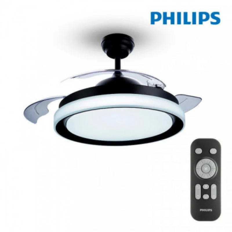 Detalle 2 de Philips Bliss ventilador techo 106 cm negro