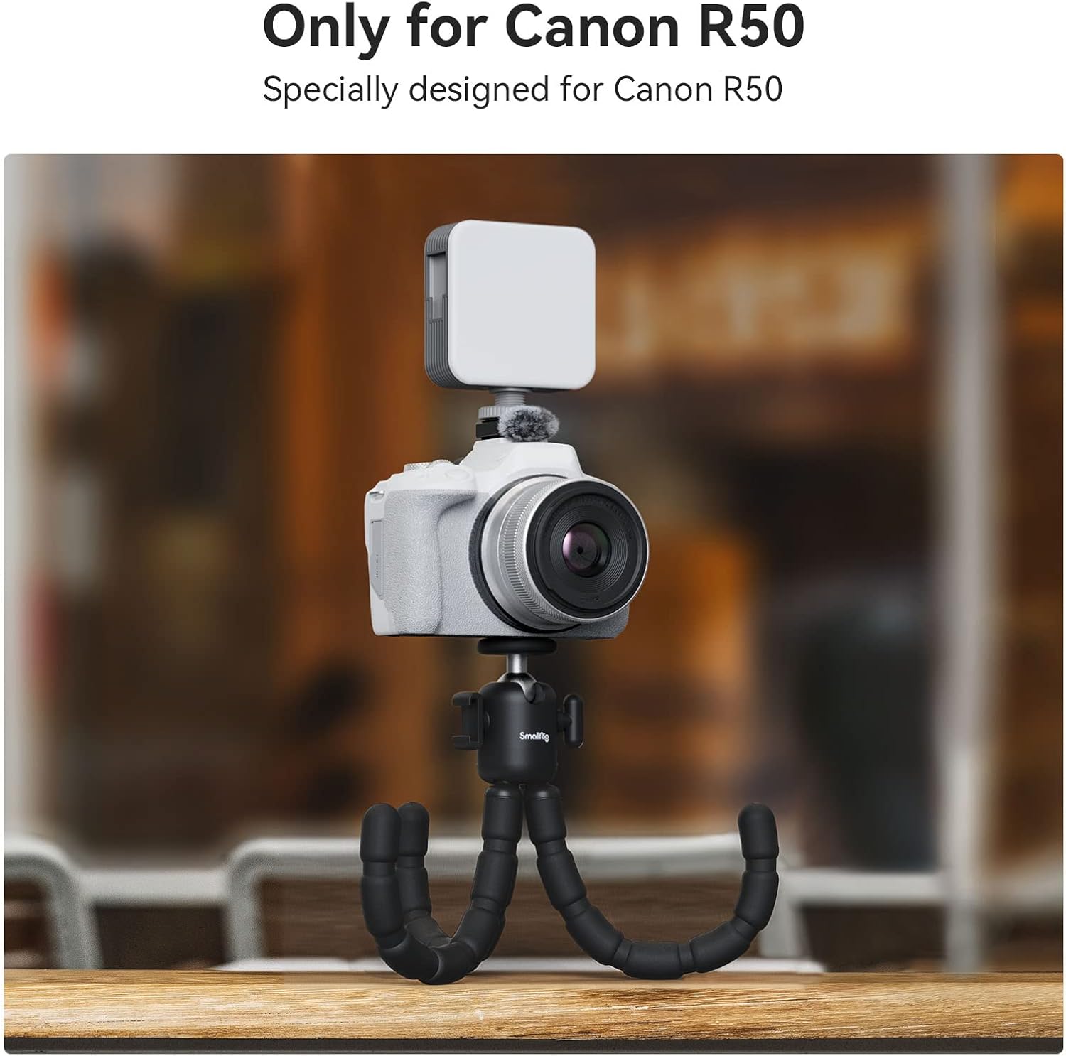 Thumbnail 1 de SmallRig Flexible Tripod Kit with LED Light