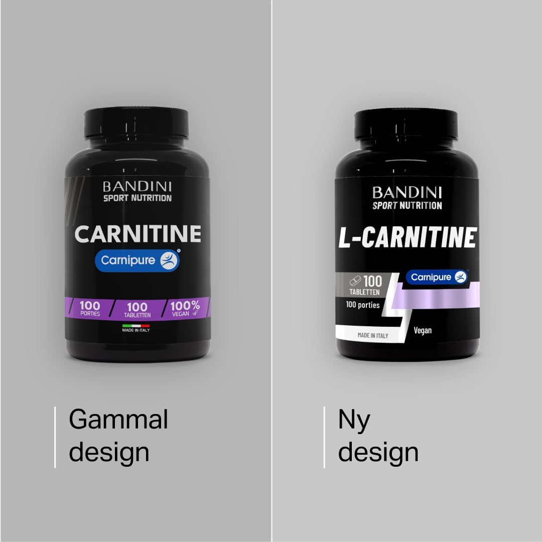 Detalle de BANDINI L-Carnitine 1000 tabletten met Carnipure®, 100 stuks
