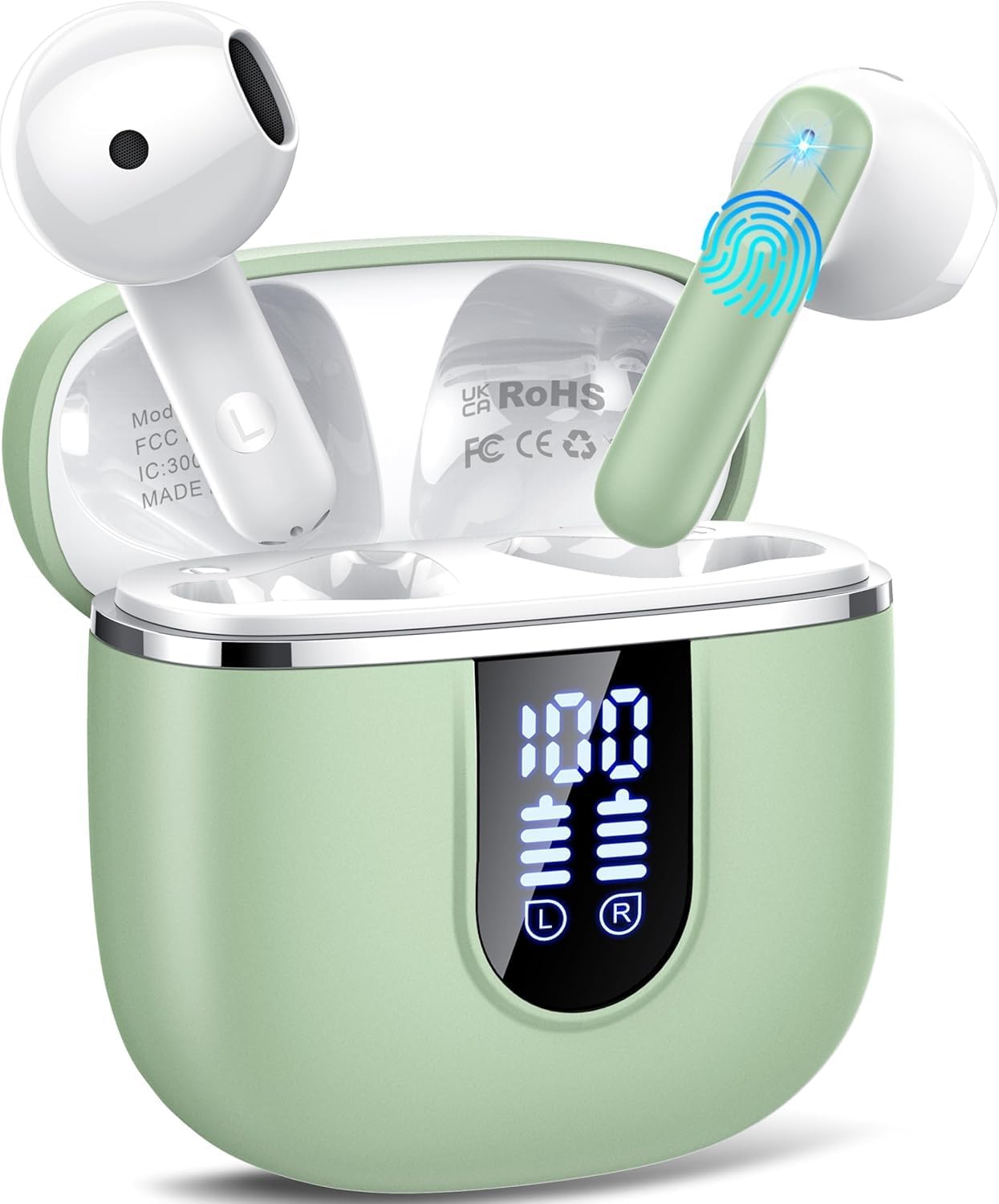Detalle de Wireless Earbuds Bluetooth 5.4 40H Playback