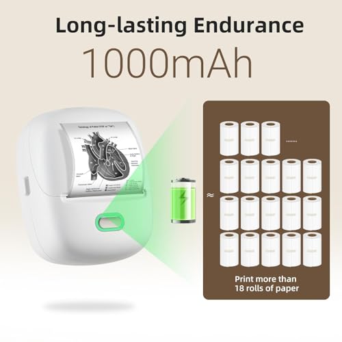 Thumbnail 6 de ORGSTA S002 Etiquetadora Bluetooth Portátil 300 dpi 📎