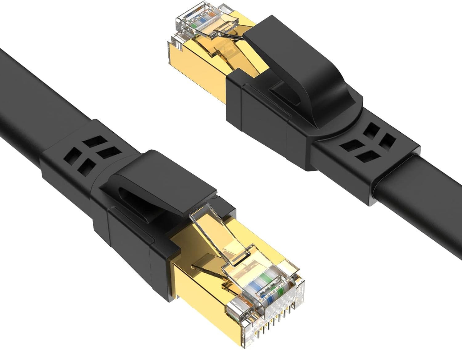 Thumbnail 6 de Ercielook Cavo Ethernet Cat 8 20m: cavo LAN schermo completo per velocità fino a 40 Gbps