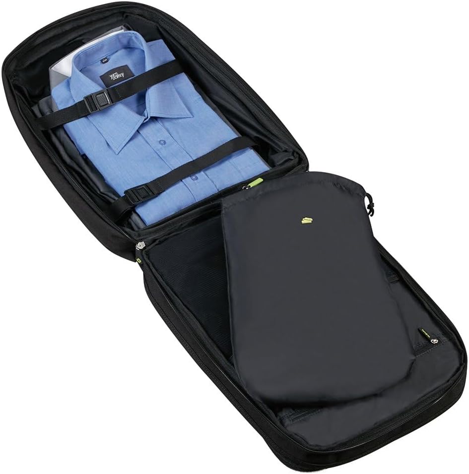 Thumbnail 5 de Samsonite Securipak Expandable Travel Backpack 15.6in – Black Steel