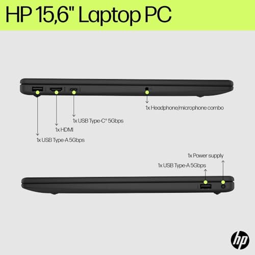 Thumbnail 10 de HP 15.6" Laptop (15-fd1005sax) with Intel Core i5-120U, 8GB RAM and 256GB SSD
