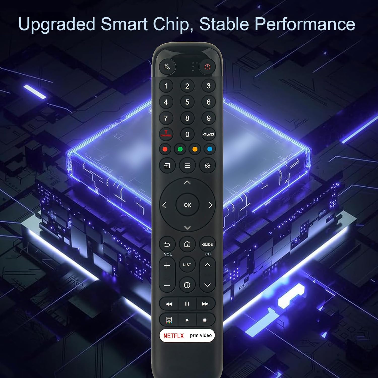 Detalle 2 de VINABTY Replacement Remote for TCL Smart TVs (43L5A, 43S5400A, 40S5401A, 40S5403A, 32S5401AF) – Practical Everyday TV Access