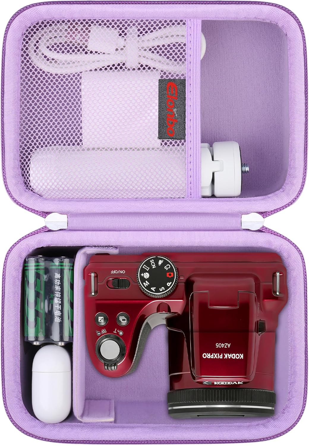 Detalle de Elonbo Carrying Case for Kodak PIXPRO AZ528/AZ255/AZ405/AZ425/AZ401 Digital Camera