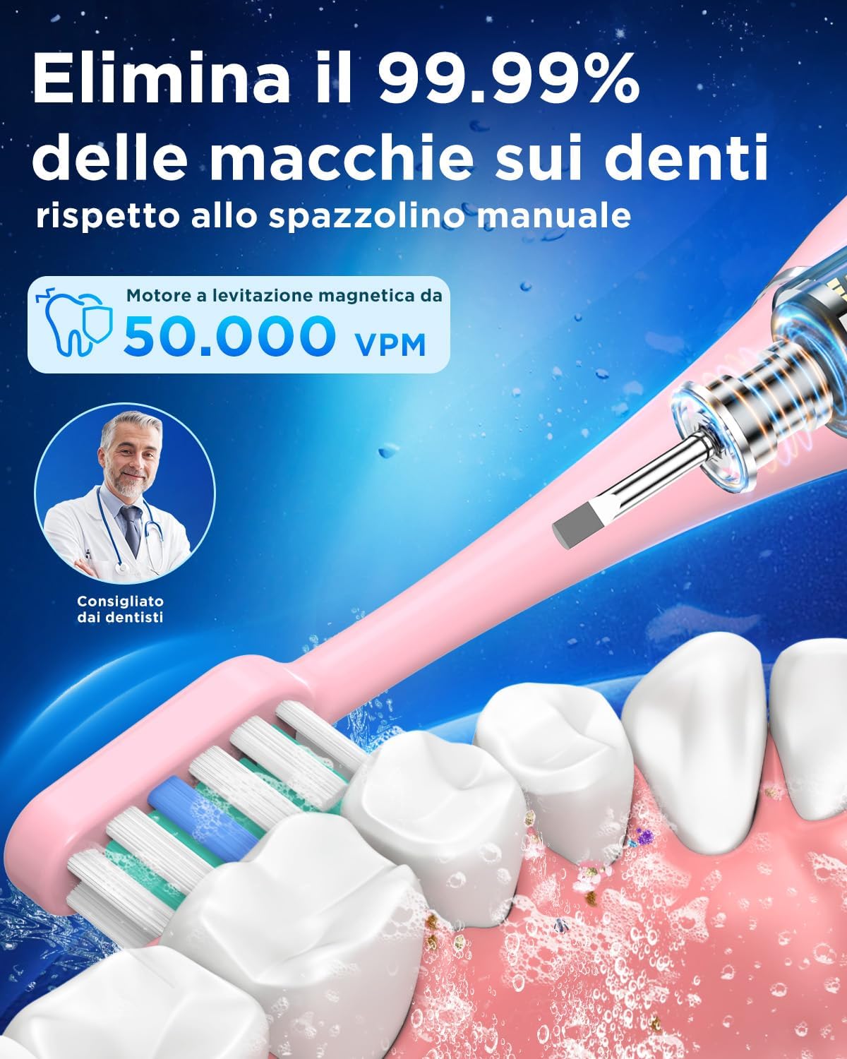 Thumbnail 1 de Spazzolino Sonico 50.000 vibrazioni