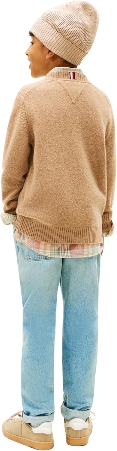 Thumbnail 2 de Tommy Hilfiger Lambswool CN Sweater Kb0kb10348 per Bambini e Ragazzi