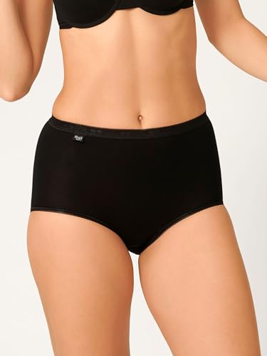 Thumbnail 2 de Sloggi Women's Basic+ Maxi 4p Bikini in Black (UK Size 10)