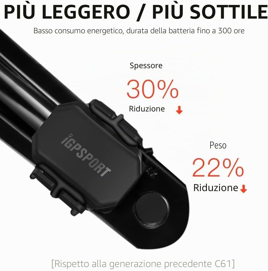 Thumbnail 3 de Sensore di cadenza iGPSPORT C70 (modulo doppio Bluetooth e ANT+) per computer da bici