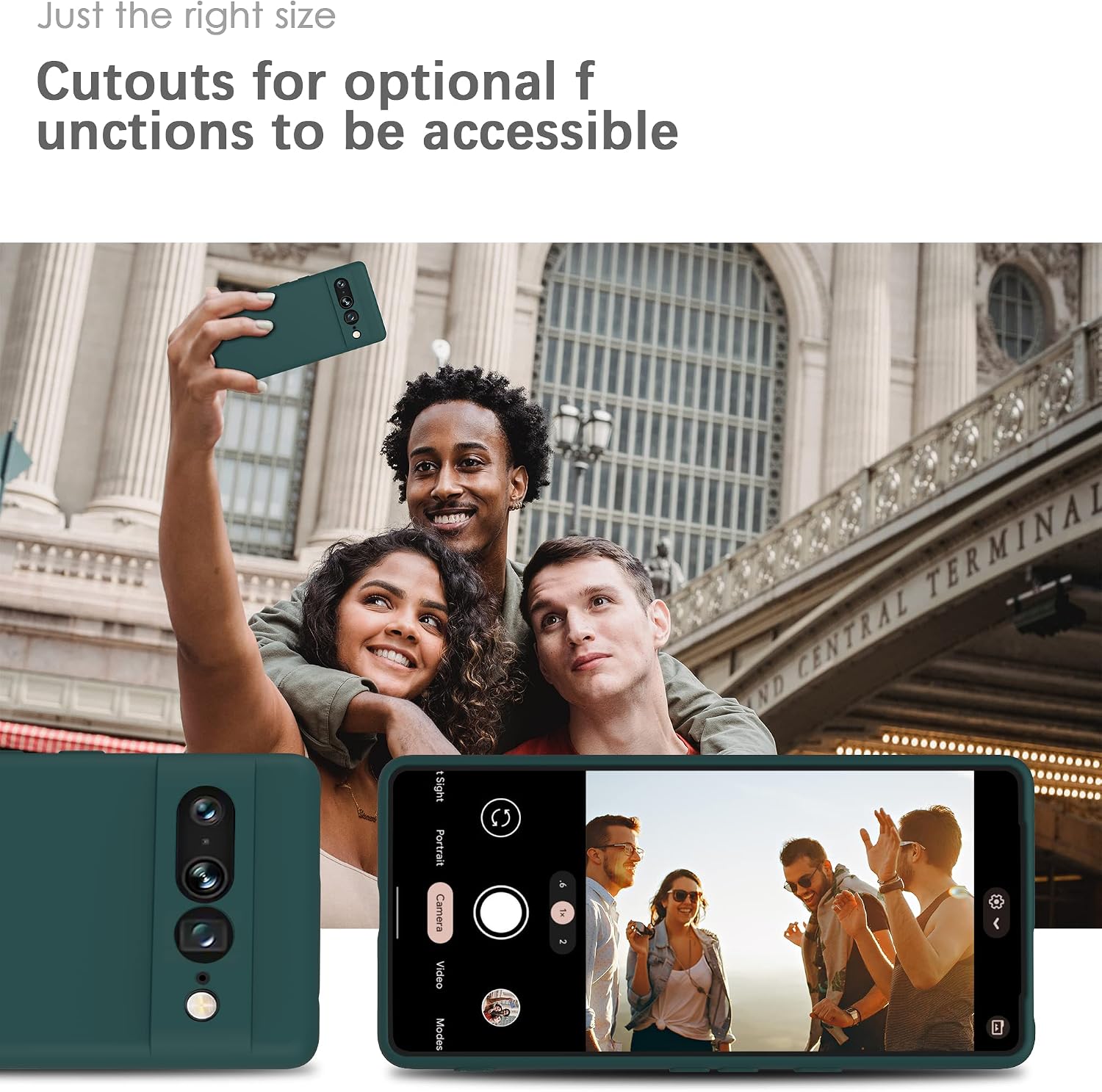Thumbnail 4 de YATWIN Silicone Case for Google Pixel 8 5G