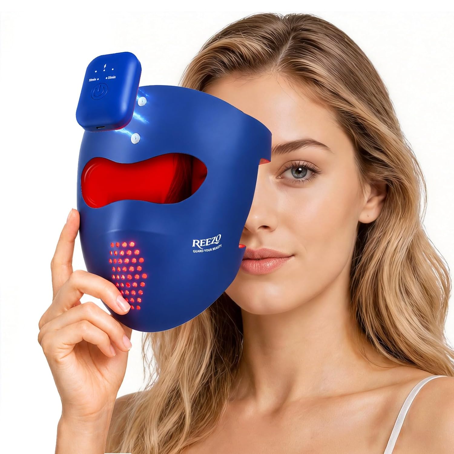 Detalle de REEZO Red Light Therapy Mask 4D