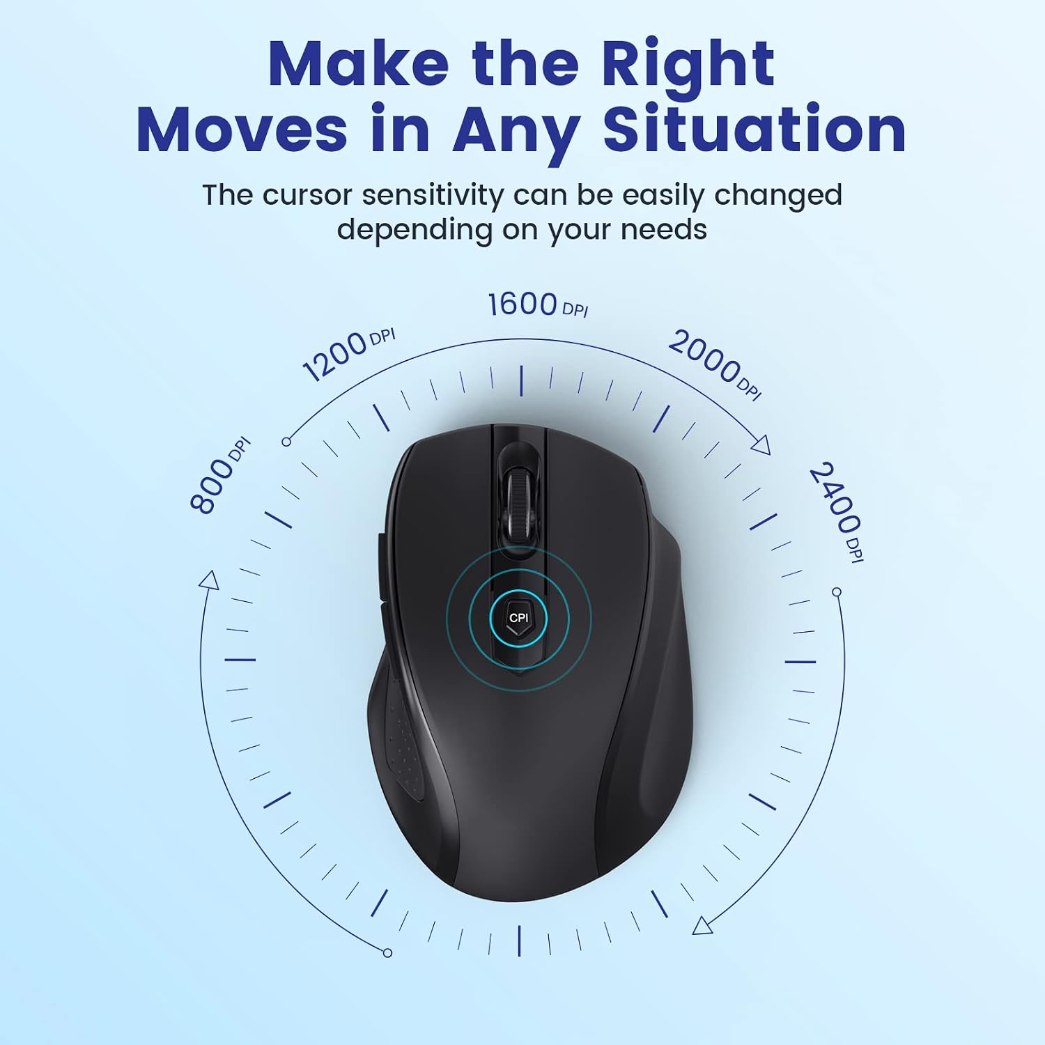 Thumbnail 3 de Wireless Mouse 2400 DPI