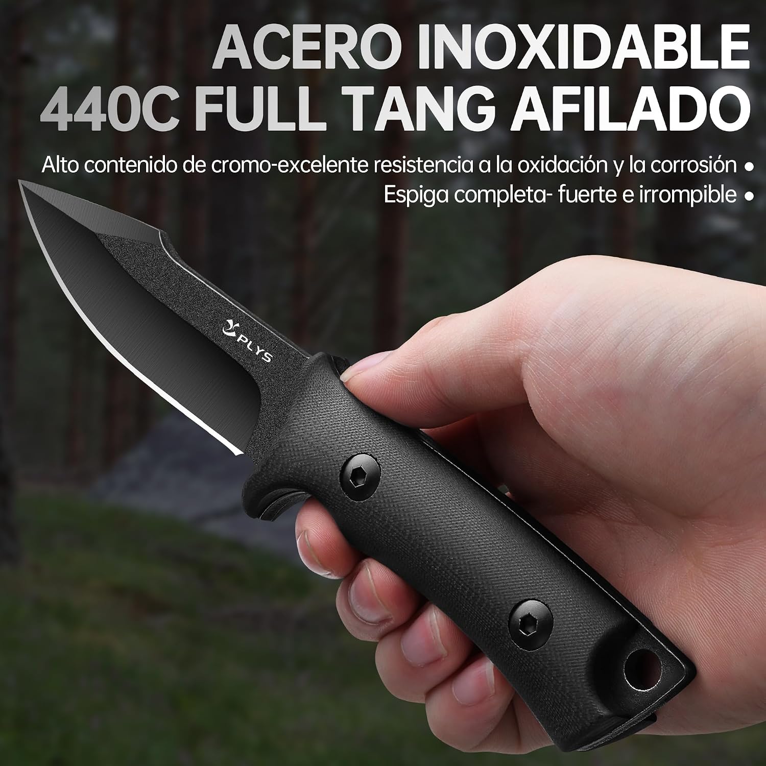 Thumbnail 2 de Plys Cuchillo de Supervivencia 10 cm Acero 440C