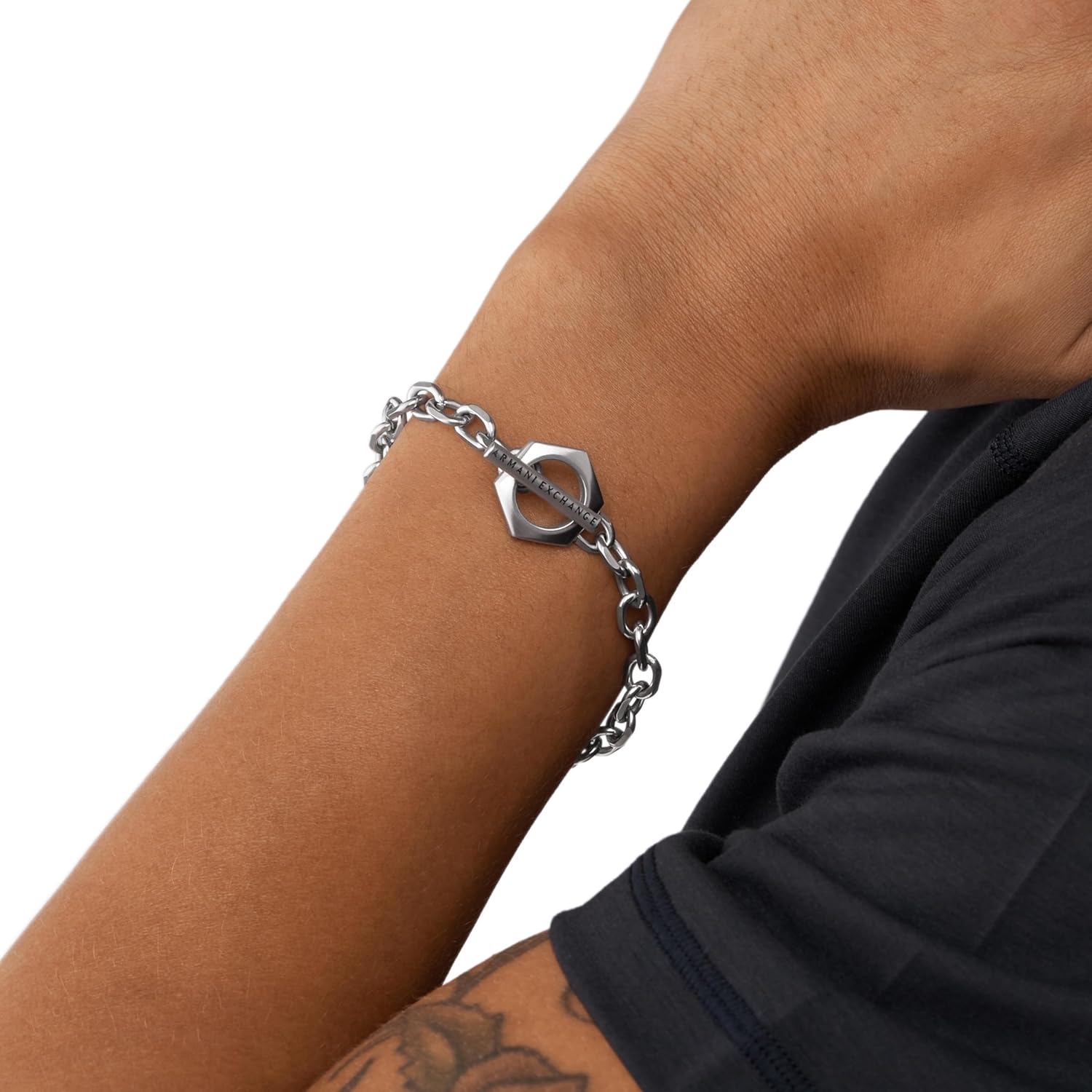Thumbnail 6 de Armani Exchange Bracelet acier inoxydable 220 mm