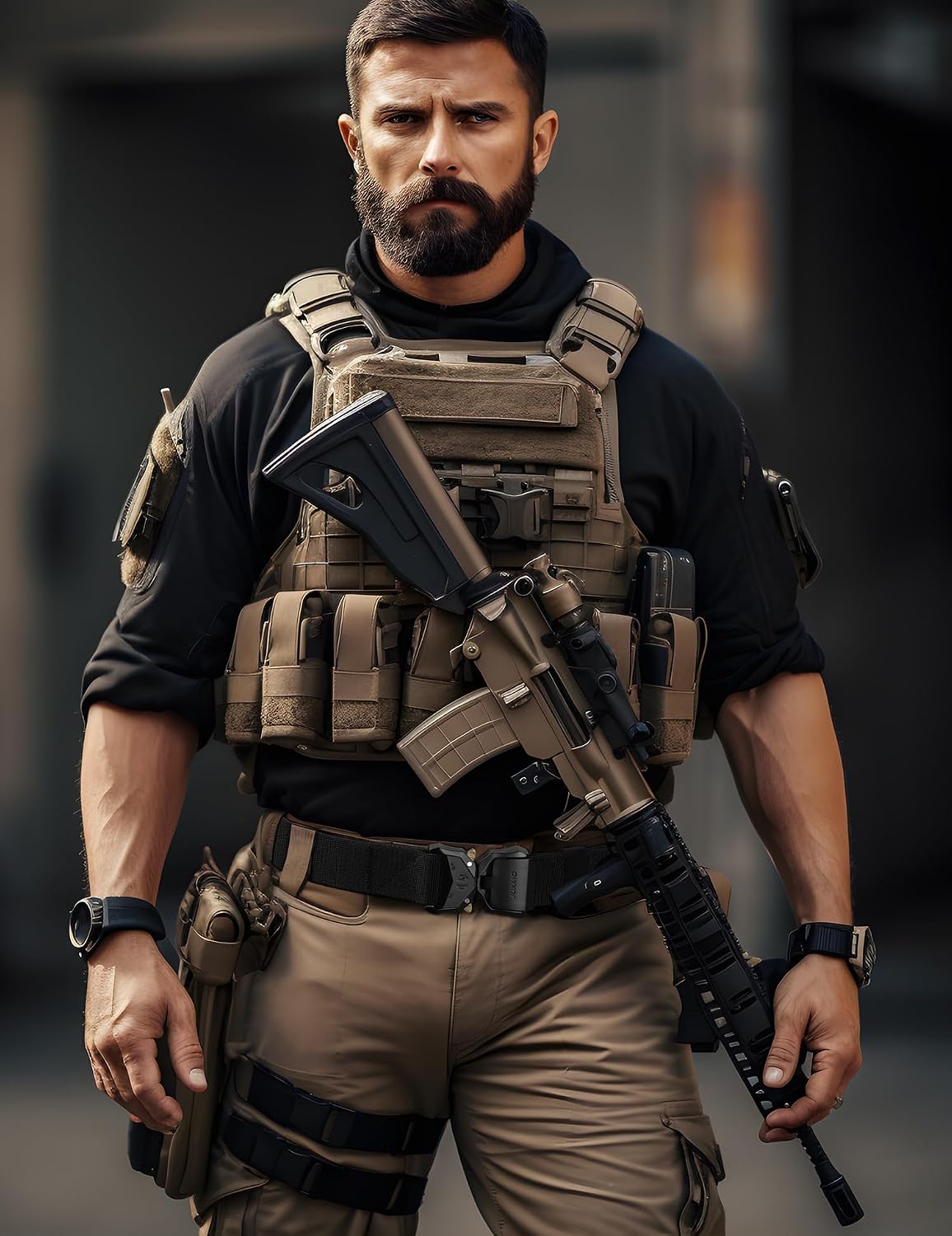 Detalle 2 de JUKMO Tactical Belt 1.5" Nylon Web