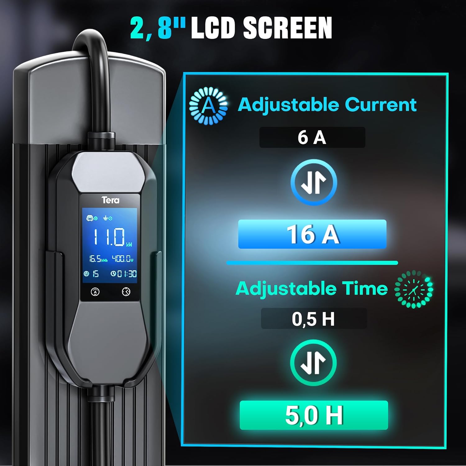 Detalle de Tera Mobile Wallbox EV 11 kW