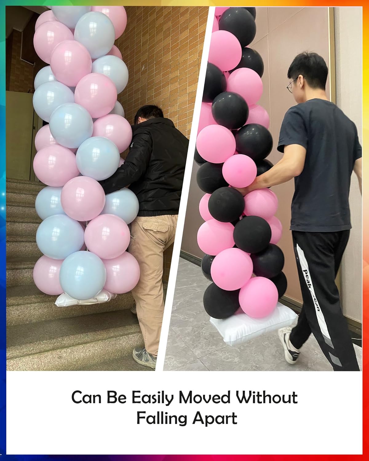 Thumbnail 3 de YALLOVE Balloon Column Stand 7 Feet 🎈