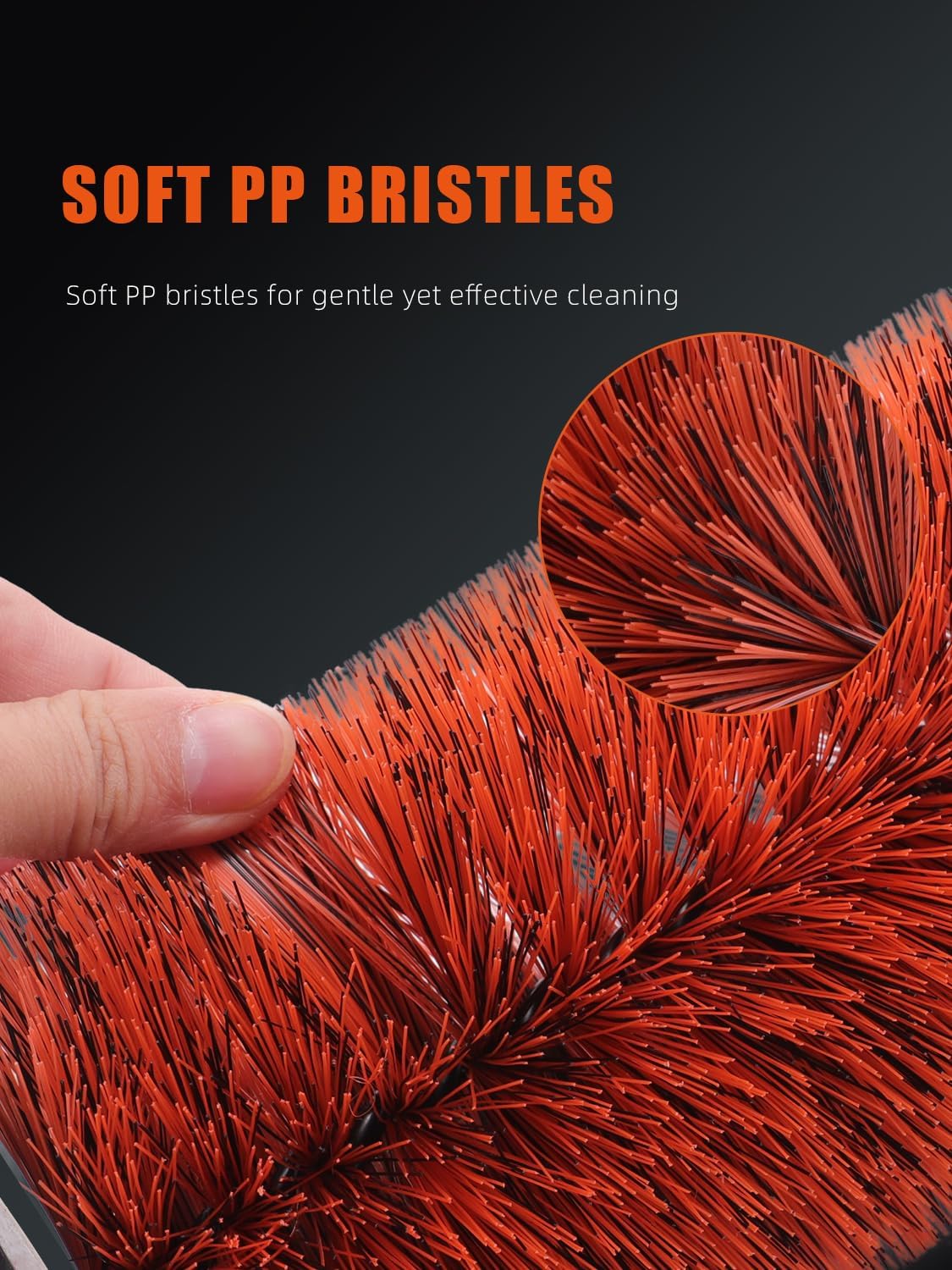 Detalle de SPTA Wheel Cleaning Brush, 17.7-inch