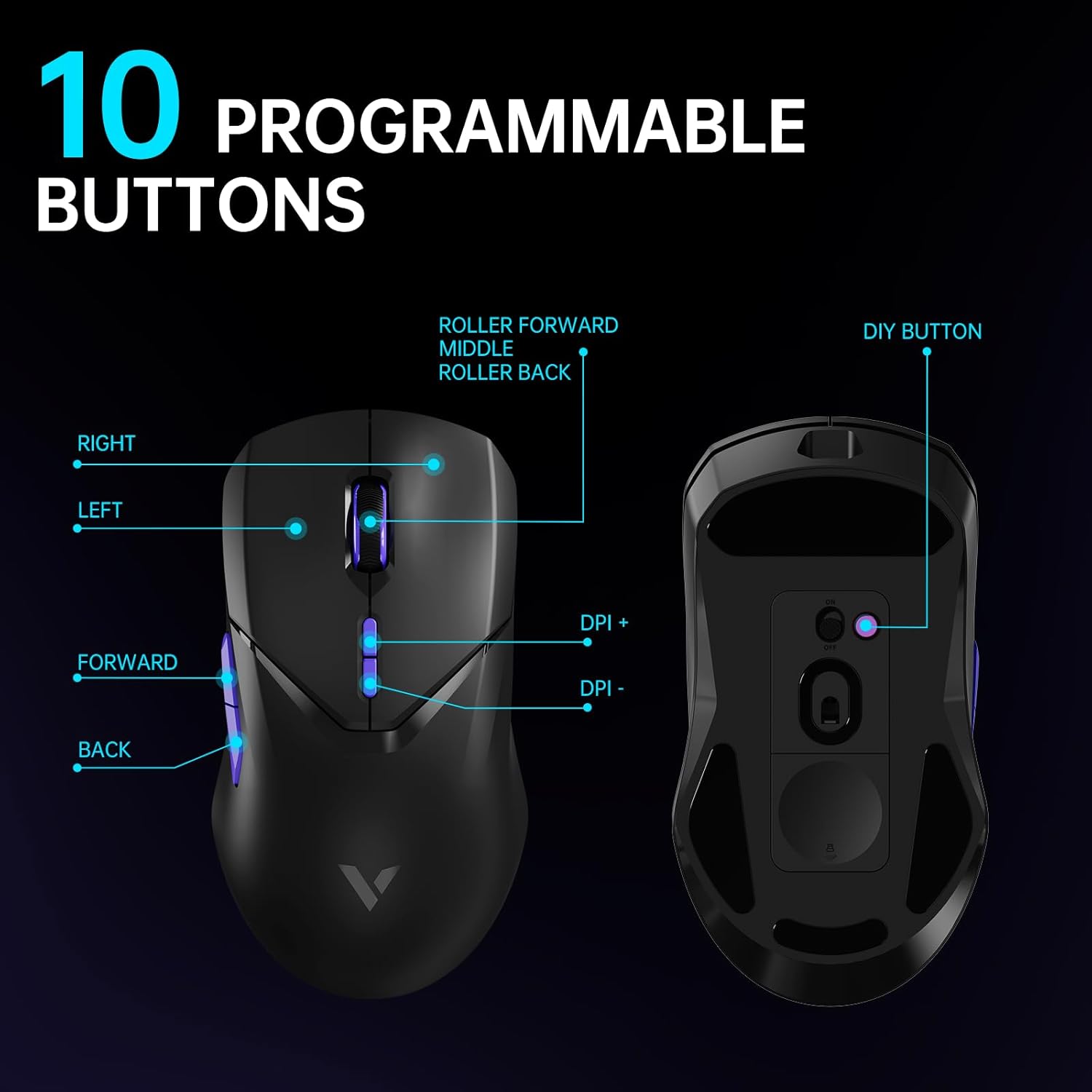 Thumbnail 6 de RAPOO VT9Pro 4K Wireless Gaming Mouse 26K DPI 🖱