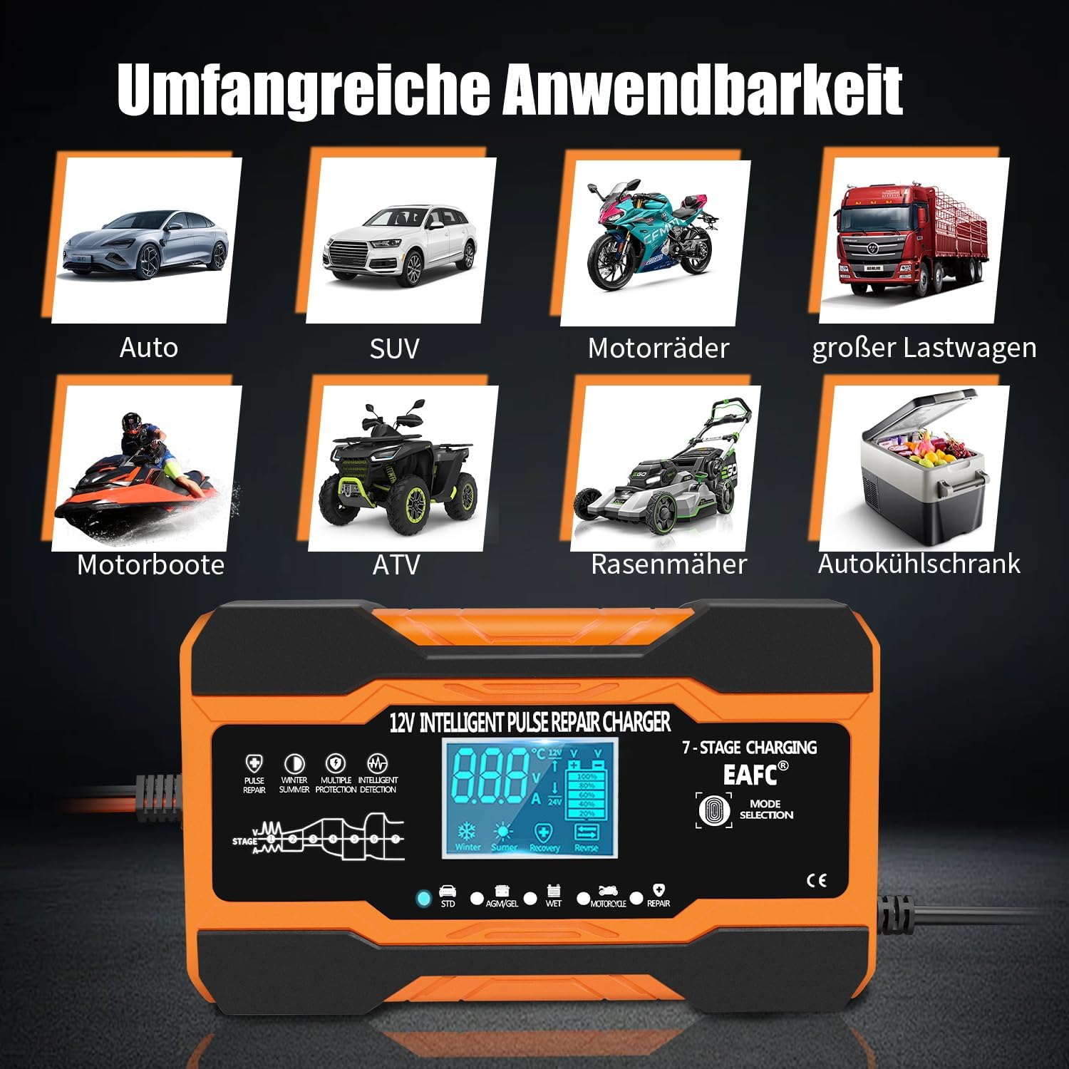 Thumbnail 6 de KFZ Batterieladegerät 12A